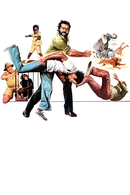 Movie poster "Flatfoot in Africa"