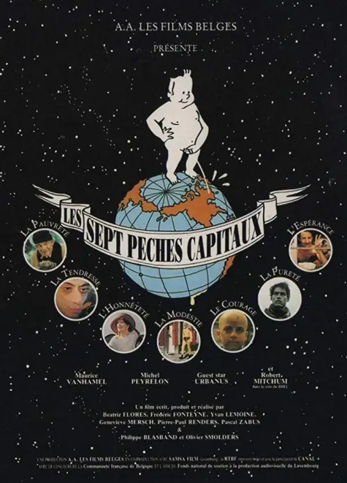 Movie poster "Les Sept Péchés capitaux"