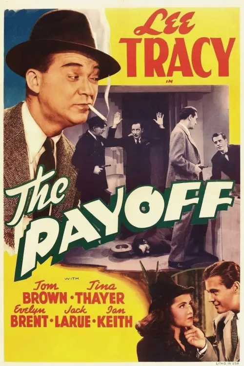Movie poster "The Payoff"