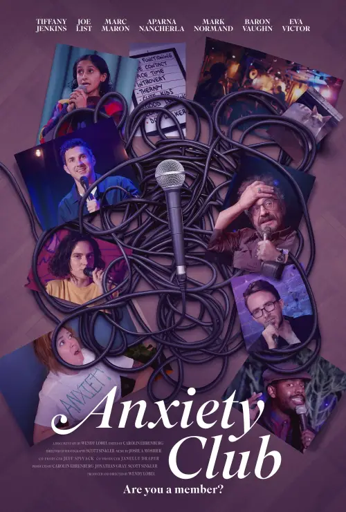 Movie poster "Anxiety Club"