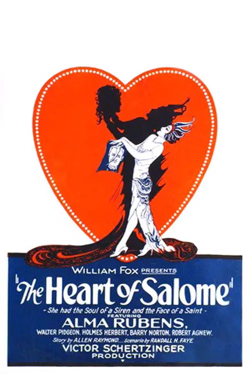 Movie poster "The Heart of Salome"