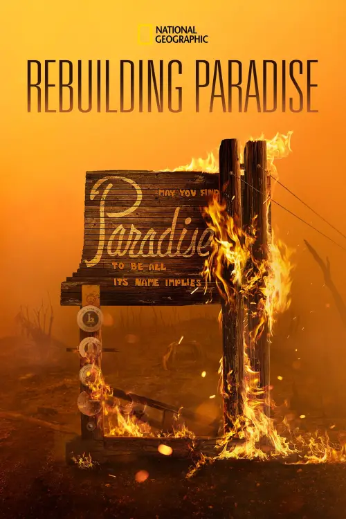 Movie poster "Rebuilding Paradise"