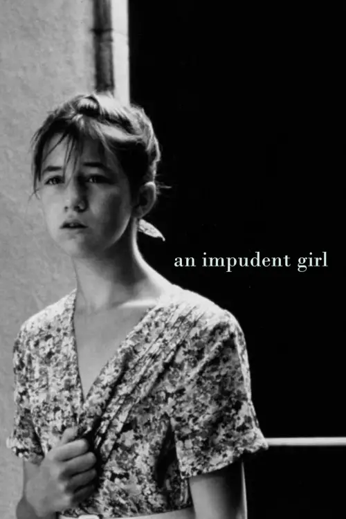 Movie poster "An Impudent Girl"