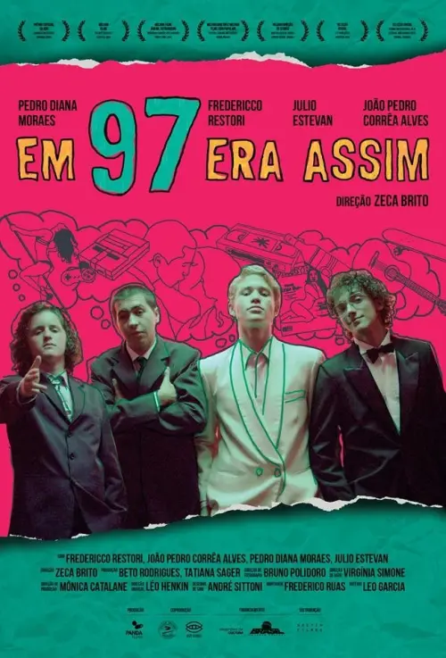 Movie poster "Em 97 Era Assim"