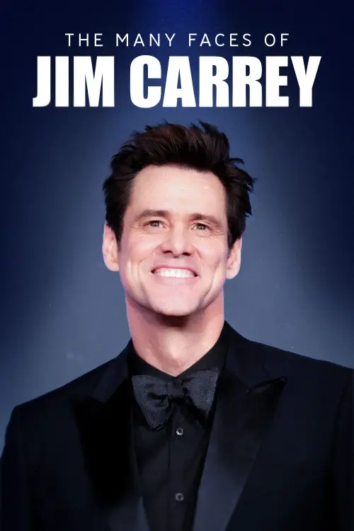 Movie poster "The Many Faces of Jim Carey"