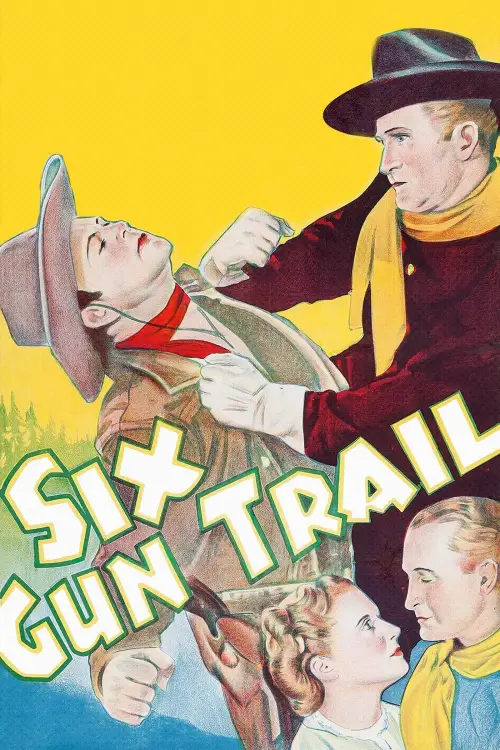 Movie poster "Six-Gun Trail"
