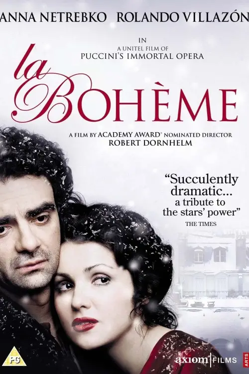 Movie poster "La Bohème"