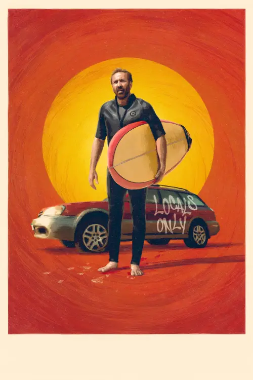 Movie poster "The Surfer"