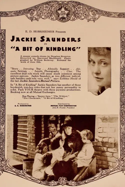 Movie poster "A Bit of Kindling"