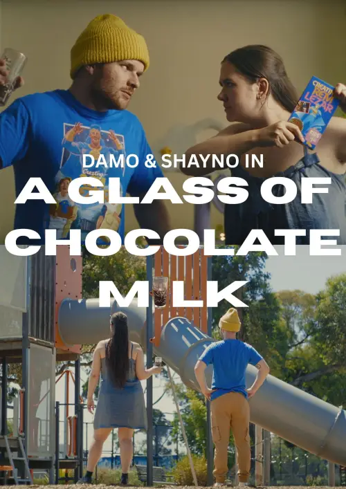 Movie poster "A Glass of Chocolate Milk"