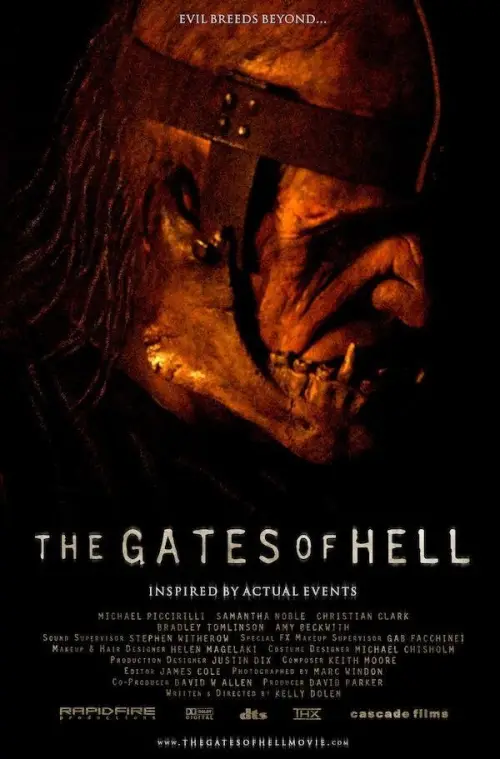 Movie poster "The Gates of Hell"