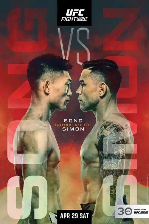 Movie poster "UFC on ESPN 45: Song vs. Simon"