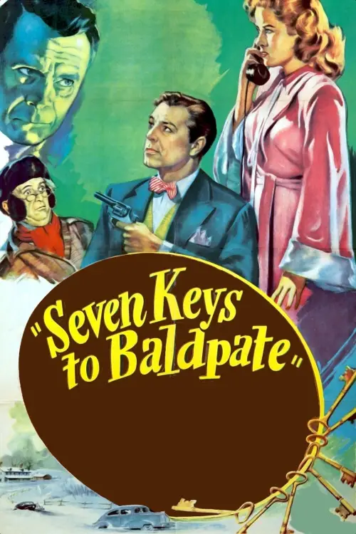 Movie poster "Seven Keys to Baldpate"