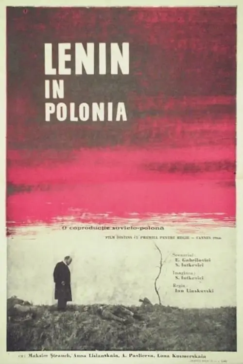 Movie poster "Lenin in Poland"