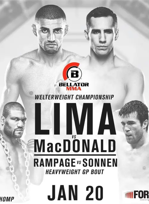 Movie poster "Bellator 192: Rampage vs. Sonnen"