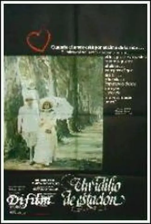 Movie poster "Un idilio de estación"