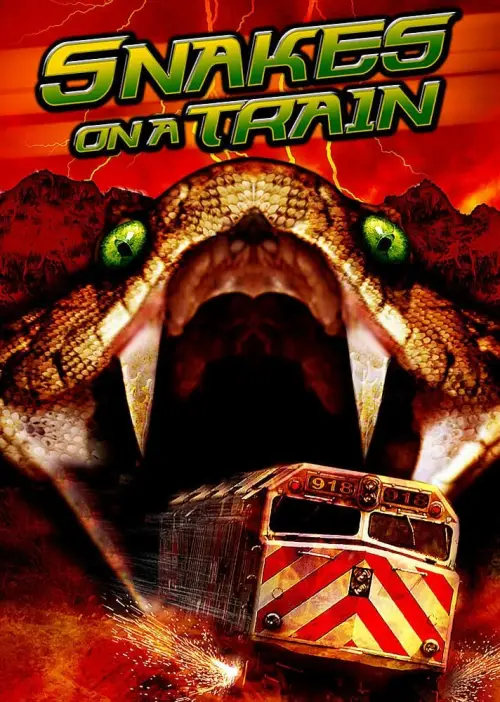 Movie poster "Snakes on a Train"