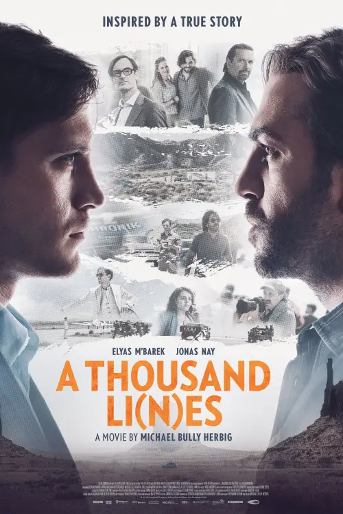 Movie poster "A Thousand Lines"