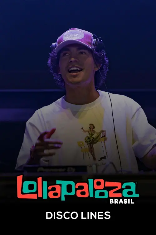 Movie poster "Disco Lines: Lollapalooza Brasil 2025"
