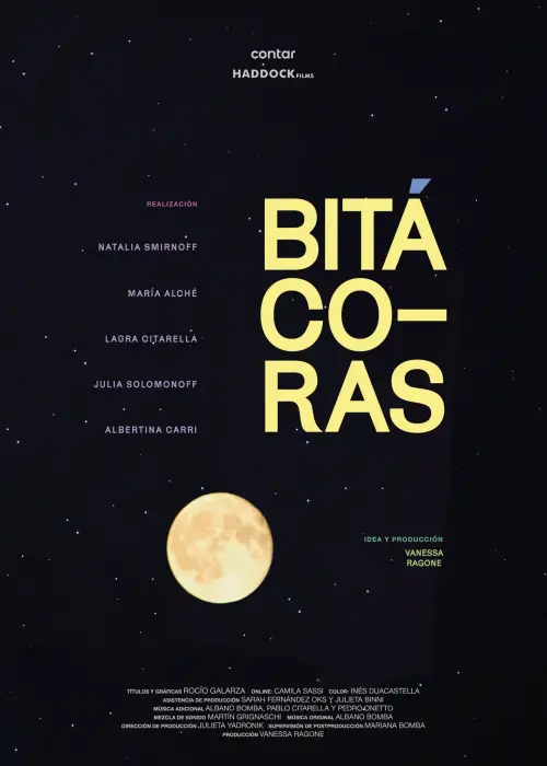 Movie poster "Bitácoras"