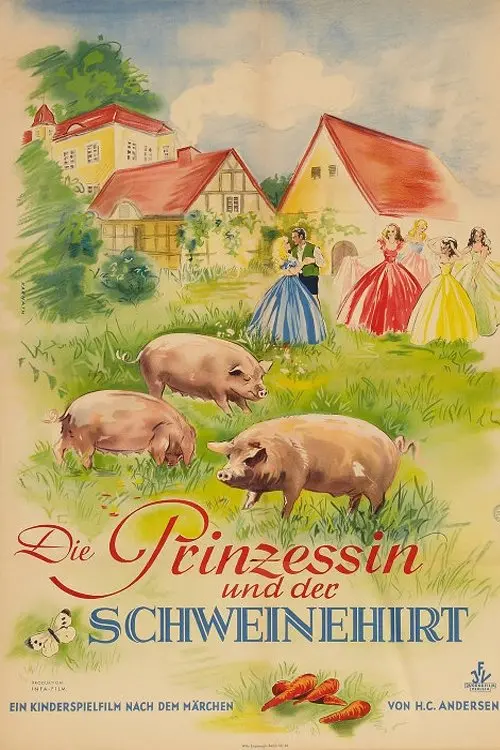 Movie poster "Die Prinzessin und der Schweinehirt"