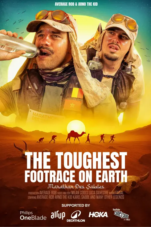 Movie poster "The Toughest Footrace on Earth"