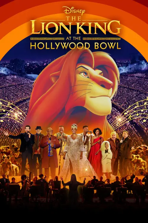Movie poster "The Lion King at the Hollywood Bowl"