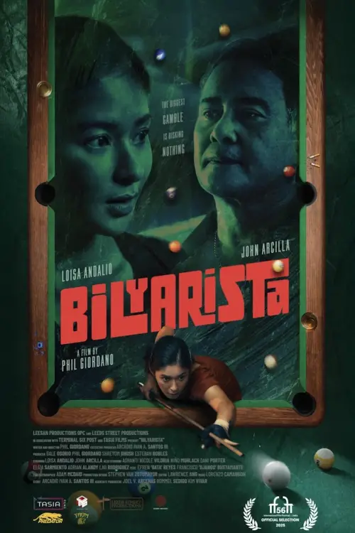 Movie poster "Bilyarista"