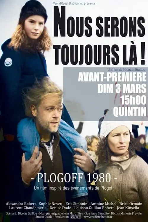 Movie poster "Nous serons toujours là ! Plogoff 1980"