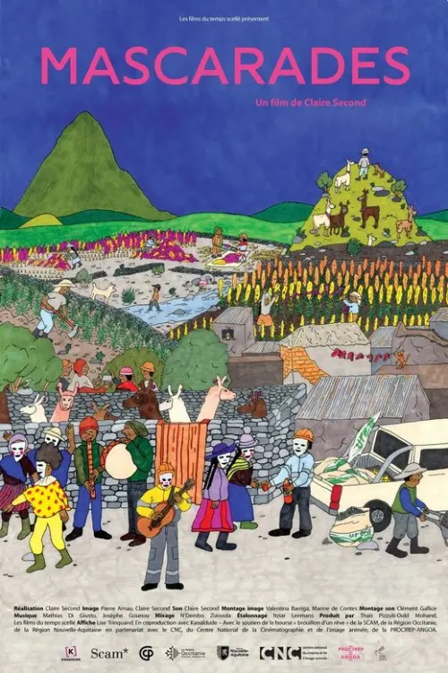Movie poster "Mascarades"