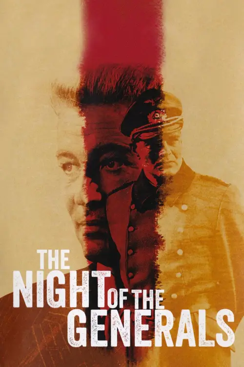 Movie poster "The Night of the Generals"