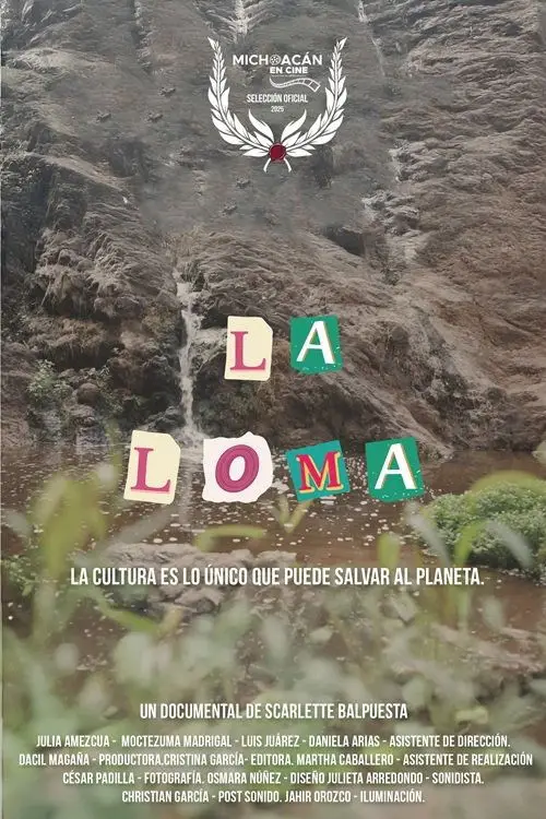 Movie poster "La loma"
