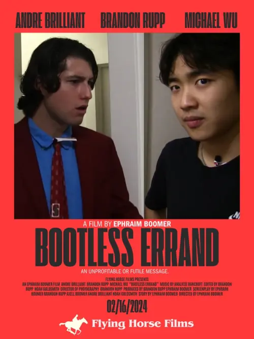 Movie poster "Bootless Errand"