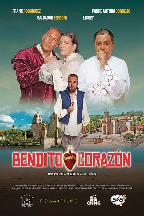 Movie poster "Bendito corazón"