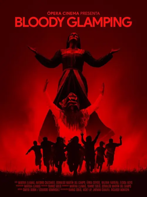 Movie poster "Bloody Glamping"