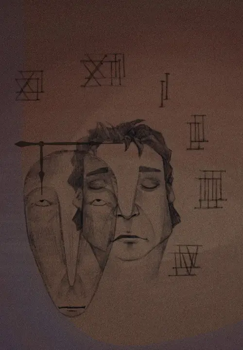 Movie poster "Man and Death"