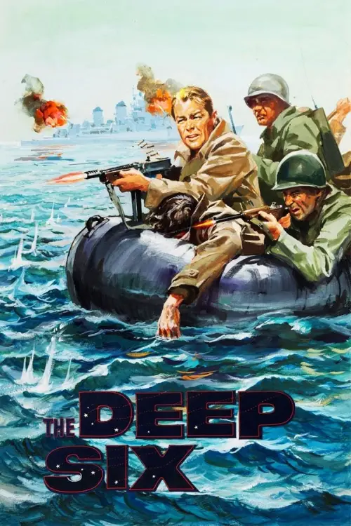 Movie poster "The Deep Six"