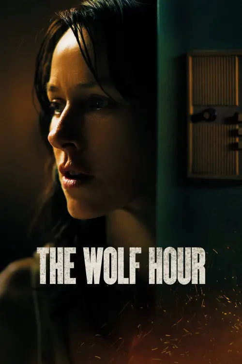Movie poster "The Wolf Hour"
