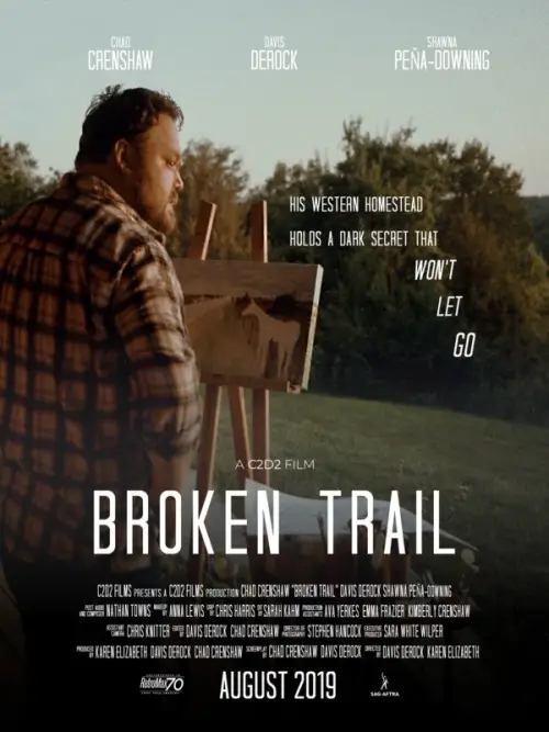 Movie poster "Broken Trail"