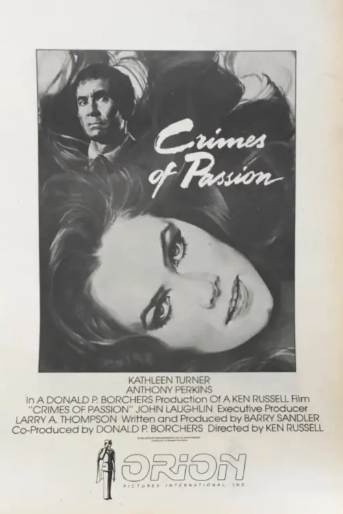 Movie poster "Crimes of Passion"