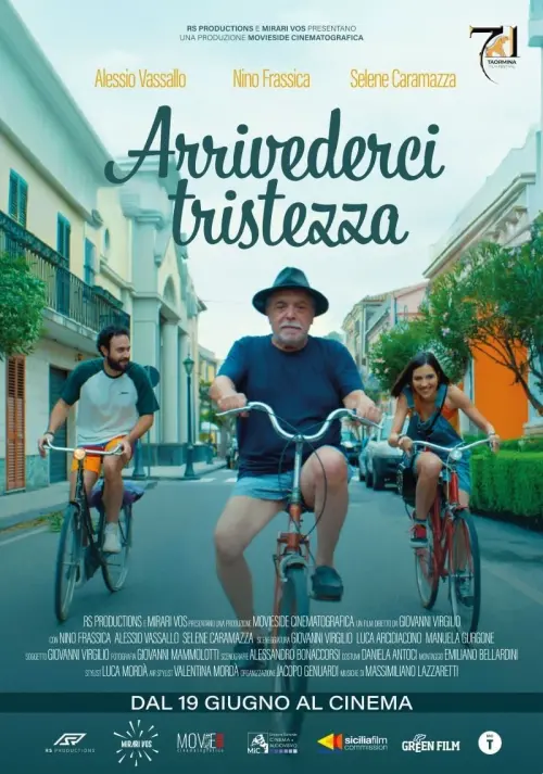 Movie poster "Arrivederci tristezza"