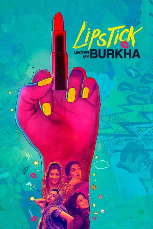 Movie poster "Lipstick Under My Burkha"