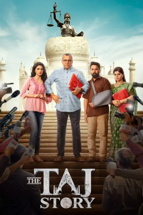 Movie poster "The Taj Story"