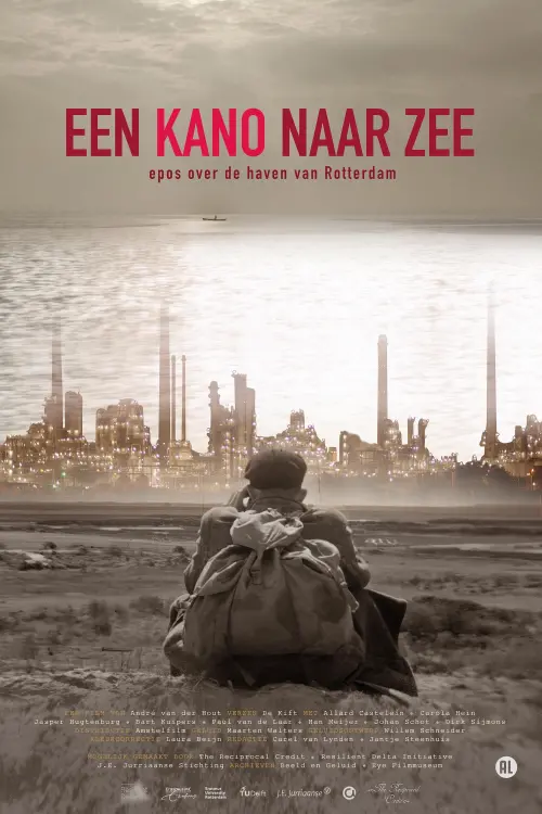 Movie poster "Een kano naar zee"