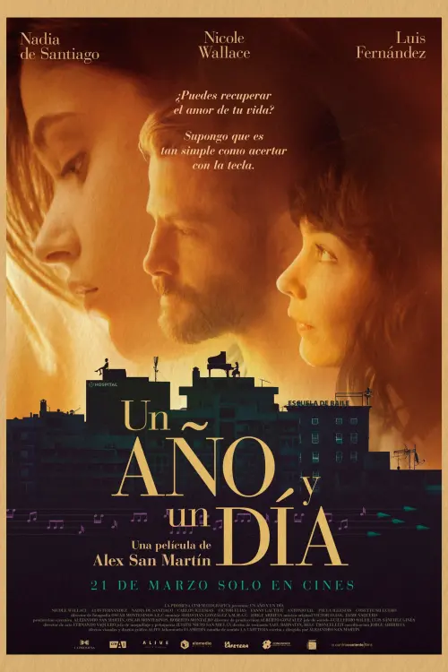 Movie poster "Un año y un día"