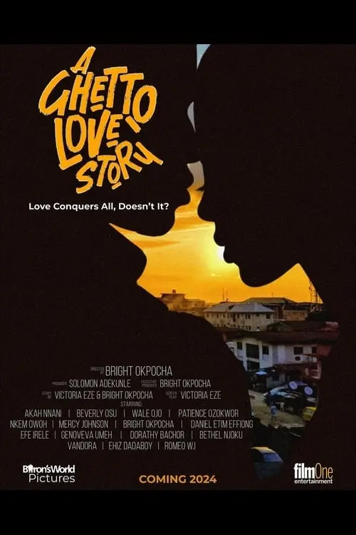 Movie poster "A Ghetto Love Story"