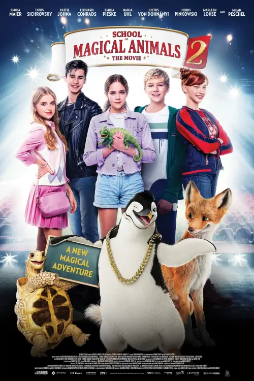 Movie poster "The School of the Magical Animals 2"