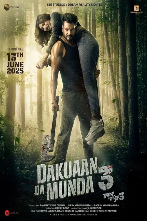 Movie poster "Dakuaan Da Munda 3"
