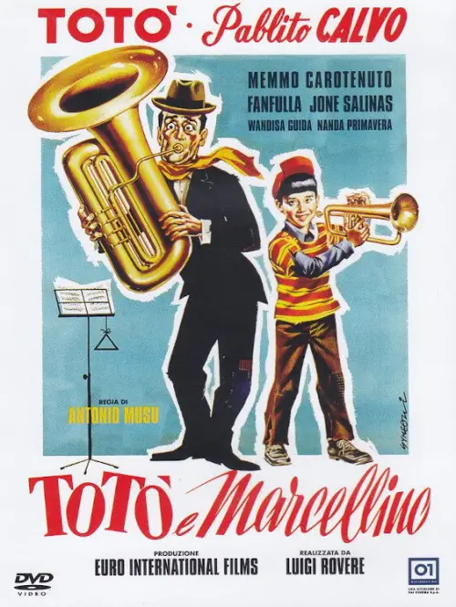 Movie poster "Toto and Marcellino"