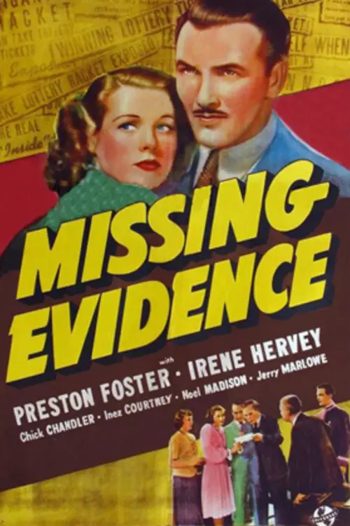 Movie poster "Missing Evidence"